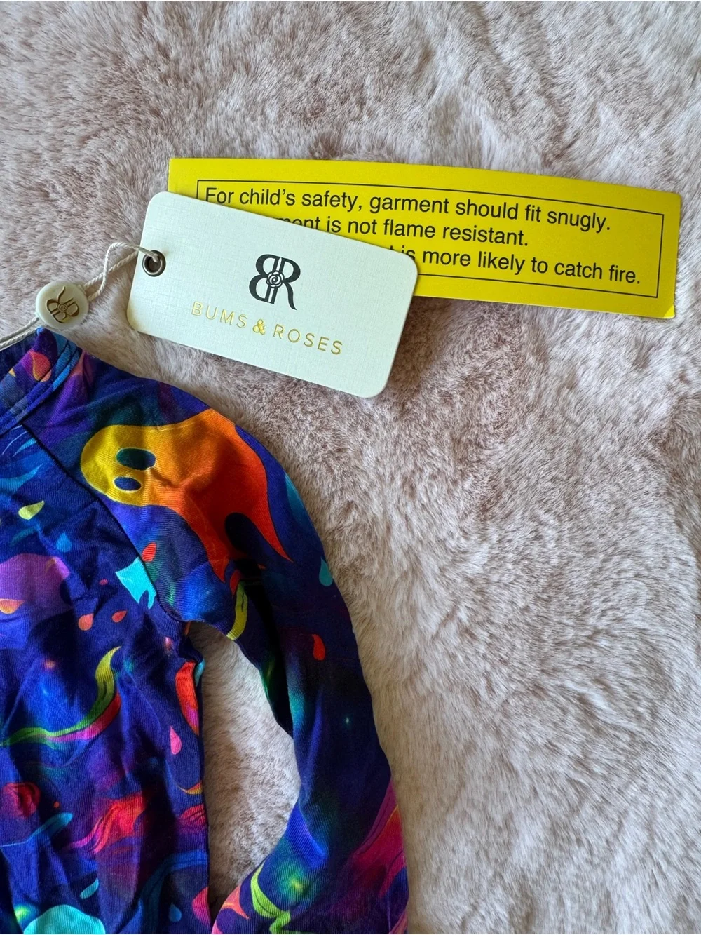 NWT Bums and Roses Halloween Convertible Romper Size 3-6 months